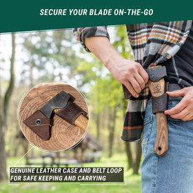 BeaverCraft AX1 compact bushcraft design suitable for camping tasks.