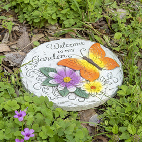 Bechivie decorative garden stone guides feet along paths