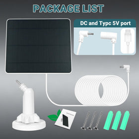 BECOMFY 2-pack solar solution keeps battery-powered Ring cameras charged.