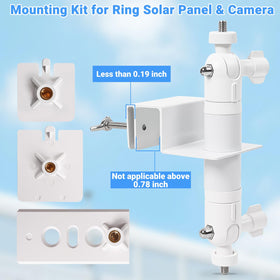 BECOMFY outdoor mount supports continuous charging and reliable monitoring outdoors