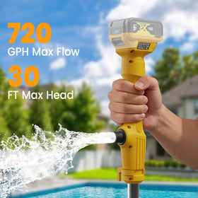 Bedena image highlighting Dewalt 21V battery compatibility and cordless setup