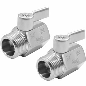 Beduan 3-4 inch shut-off valve with full-port design for a tight seal
