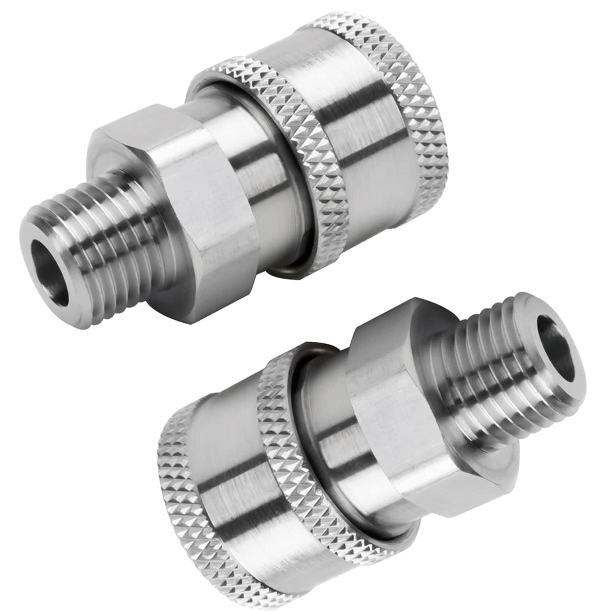 Beduan stainless steel quick connector socket for pressure washers; easy, corrosion-resistant connection for hoses and wands