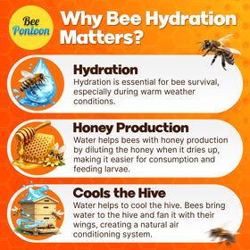 Bee Pontoon promotes biodiversity by inviting pollinators to visit.