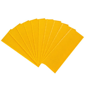 BeeCastle 10pcs yellow beehive foundation for easy hive setup