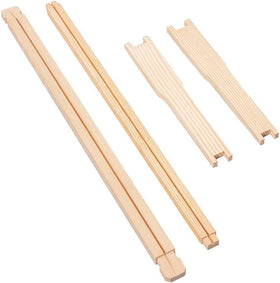Front view of assembled BeeCastle frames in yellow ready for use.