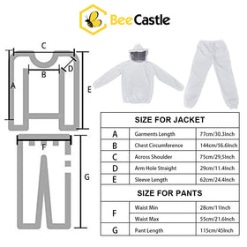 BeeCastle 8 deep brood frames and plastic foundation ready for assembly.