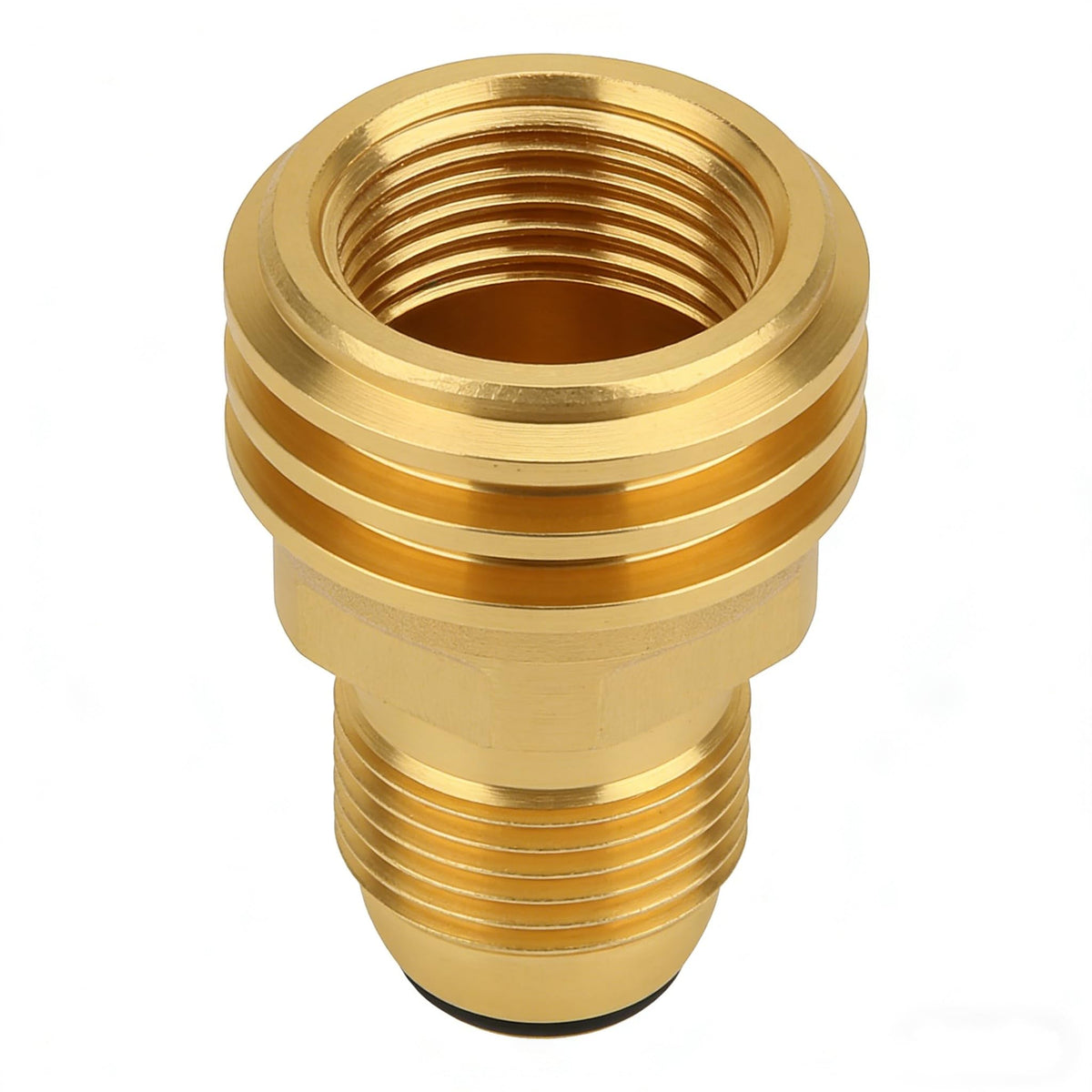 BeeGo CSA-certified adapter ensures safe gas flow outdoors