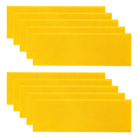 BeeINN beehive foundation sheet for medium frames, beeswax coated