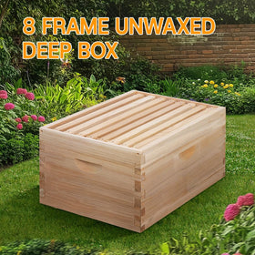 BeeINN complete beehive kit includes frames and foundations for efficient setup.