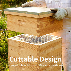 BeeQuestify 6-pack ships ready-to-use excluders for routine hive inspections.