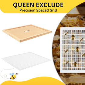 BeeQuestify oval bee escape aids efficient bee movement during management