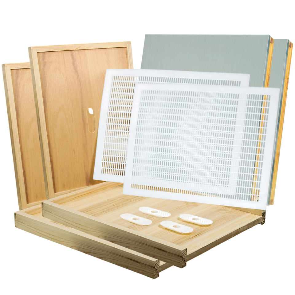 BeeQuestify telescoping top cover protects the hive from weather and supports stable internal conditions