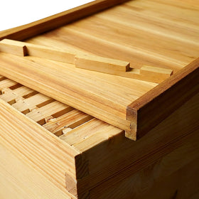 BeeQuestify hive base board promotes ventilation and airflow.