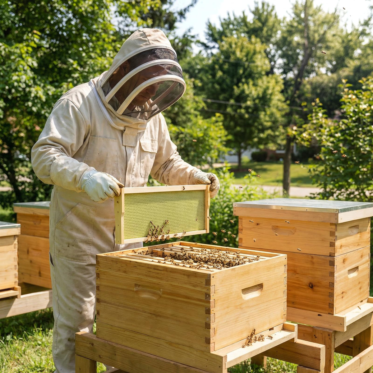 BeeQuestify interior design promotes stable temperature for bees