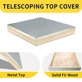 BeeQuestify inner cover aids hive temperature and moisture regulation.