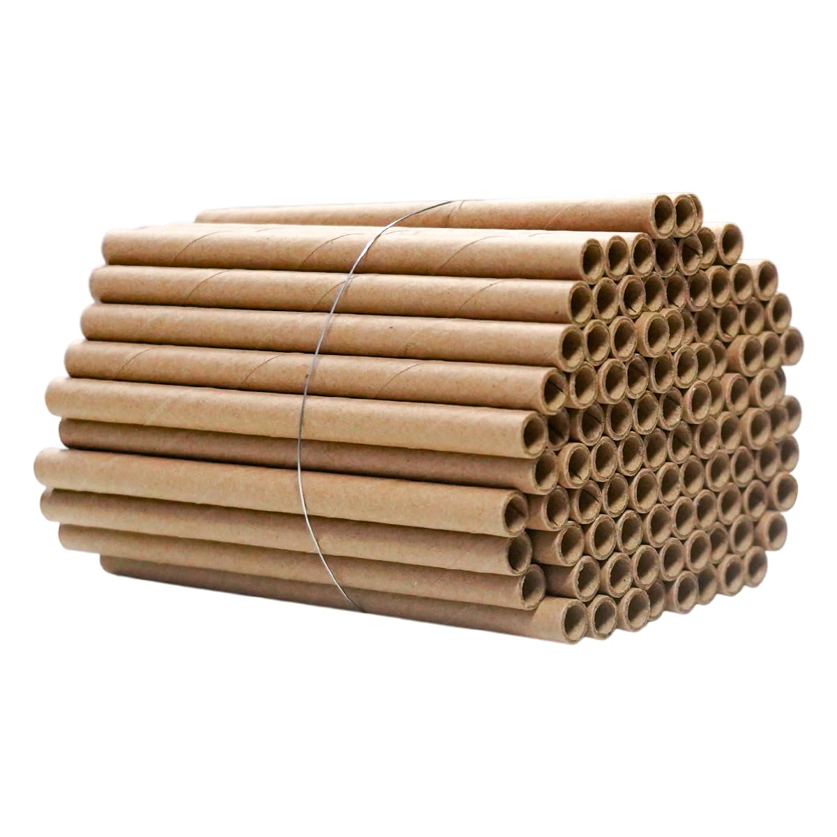 BeeQuestify Mason Bee Tubes 100 Pack for easy pollinator nesting in your garden.