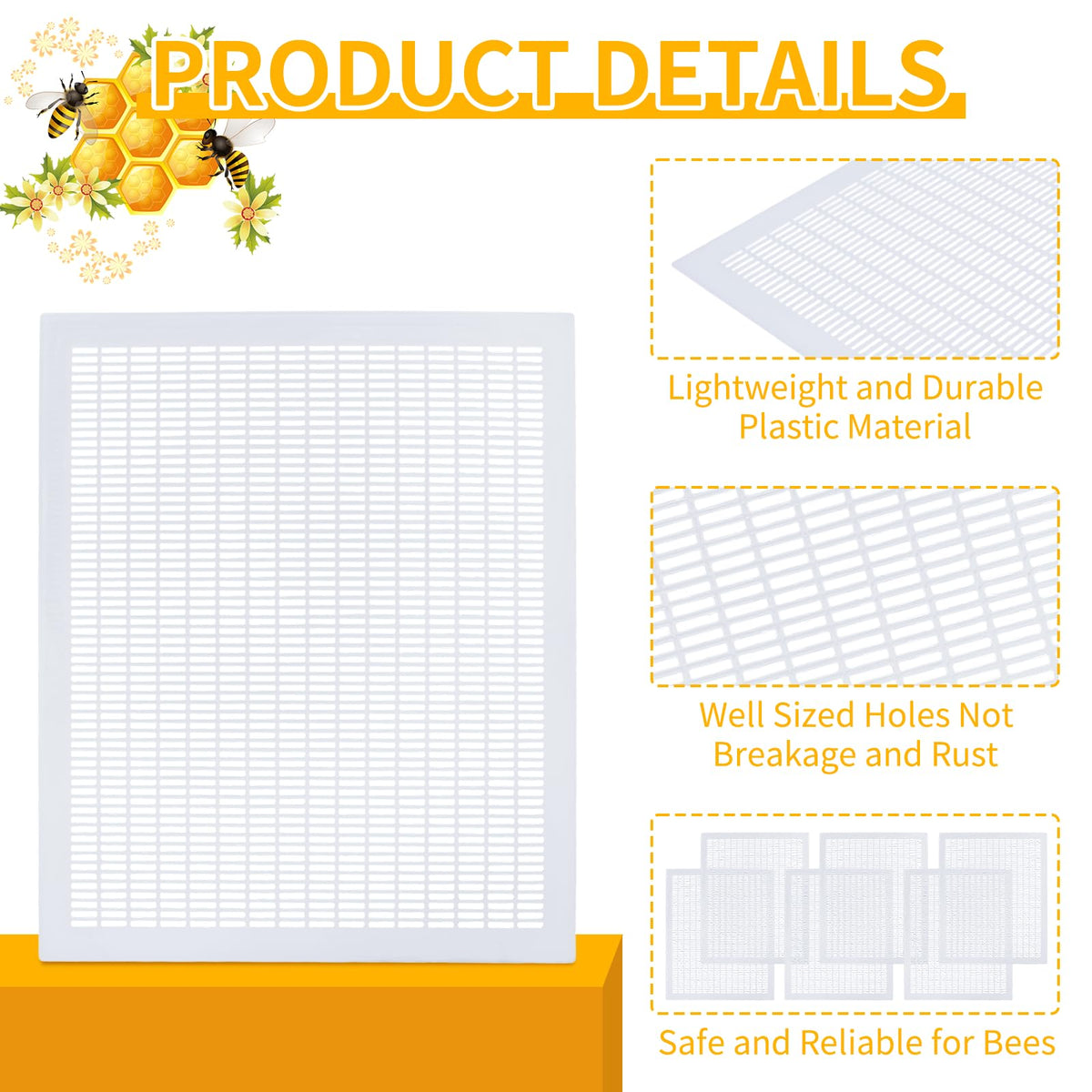 BeeQuestify plastic excluder delivers durable, water-resistant performance during busy beekeeping seasons.