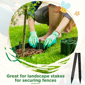 Beeveer stakes enable quick camping or decor setup outdoors