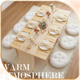 Beeveer beige napkins 50x50 cm for coordinated outdoor dining