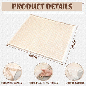 Beeveer natural color palette complements boho home decor and settings.