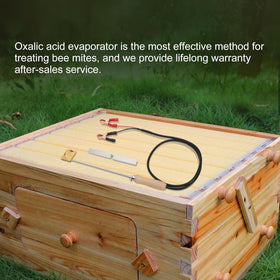 BEEXTM oxalic acid vaporizer wooden handle for ergonomic grip