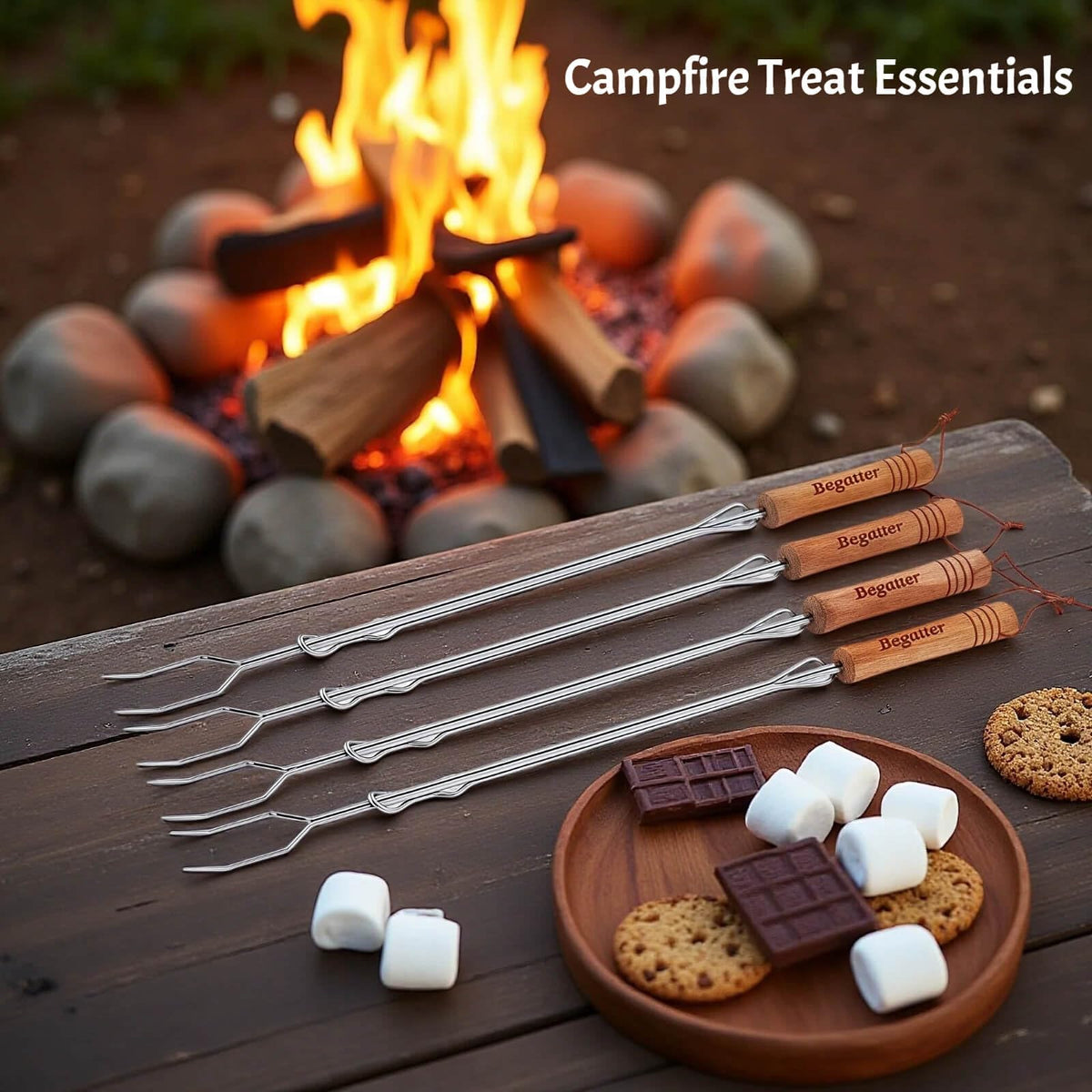 Begatter sticks come with a canvas bag for convenient packing.