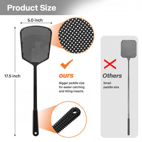 Begonia flyswatter suitable for indoor and outdoor use.