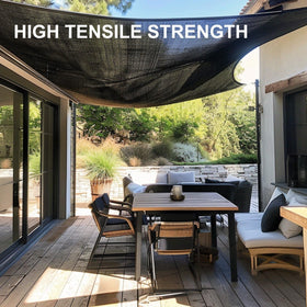 BeGrit anti-tear polyethylene fabric resists weather for year-round use