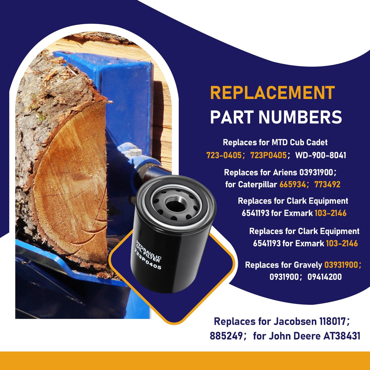 Beienz filter for Bobcat 721 supports smooth hydraulic performance.