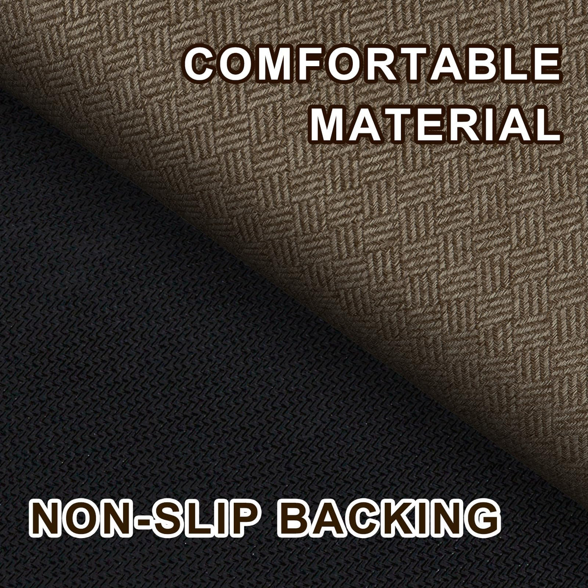 BEISIFLOOR low-profile entry mat captures dirt without curling