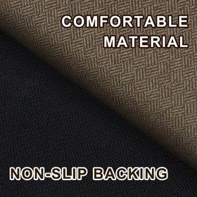 BEISIFLOOR low-profile entry mat captures dirt without curling