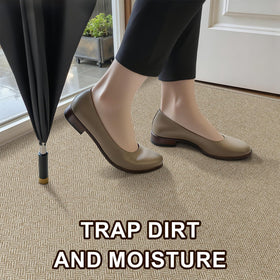 BEISIFLOOR non-slip backing keeps the mat in place in busy areas