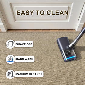 BEISIFLOOR welcoming entryway mat adds a safe, inviting entry