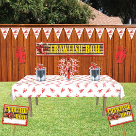 Beistle Mardi Gras crawfish inflatable decor sparks celebration and color