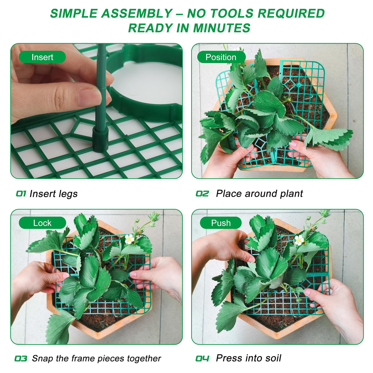 BEIUEN modular framing allows easy DIY assembly and expansion.