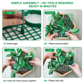 BEIUEN modular framing allows easy DIY assembly and expansion.