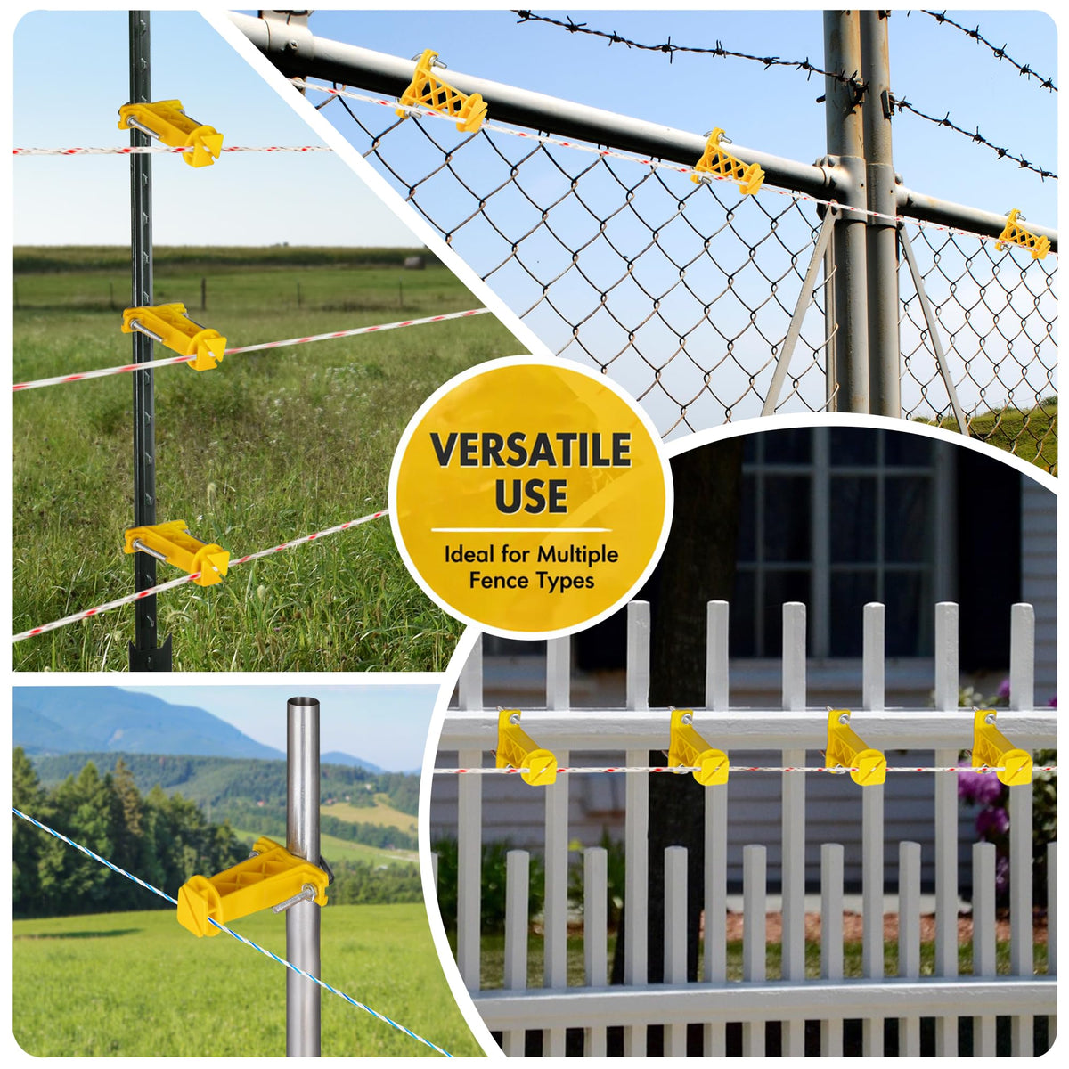 BEIYI all-weather UV-stabilized insulator resists cracking in extreme temperatures.