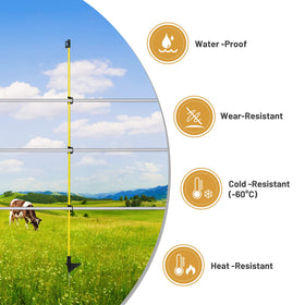 BEIYI iron-head bottom provides stable ground anchoring for hardy environments.