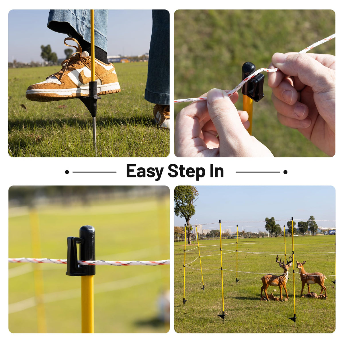 BEIYI sharp tips enable easy insertion into hard surfaces during installation.
