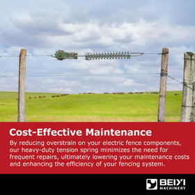 BEIYI tension adjustment scale highlights precise control for fencing projects