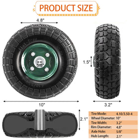 Bekith includes spacers and pins for secure mounting on tires.