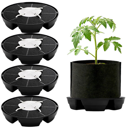 Bekith self-watering base kit keeps fabric pots hydrated with minimal effort.