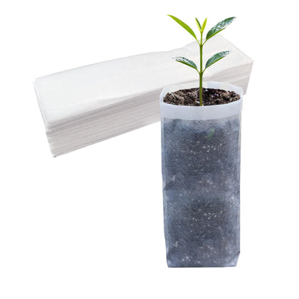 Belit deep nursery grow bags folded packaging for compact storage