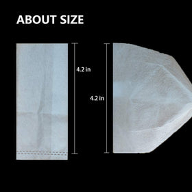 Belit nursery bags enabling root growth through non-woven material.