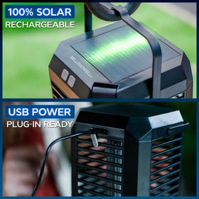 Rogue indoor plug-in zapper provides quiet, chemical-free bug control.