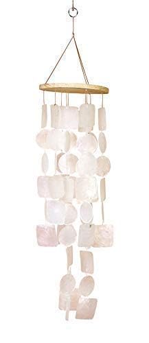 Bellaa handcrafted wind chimes from Indonesian coast for garden charm.