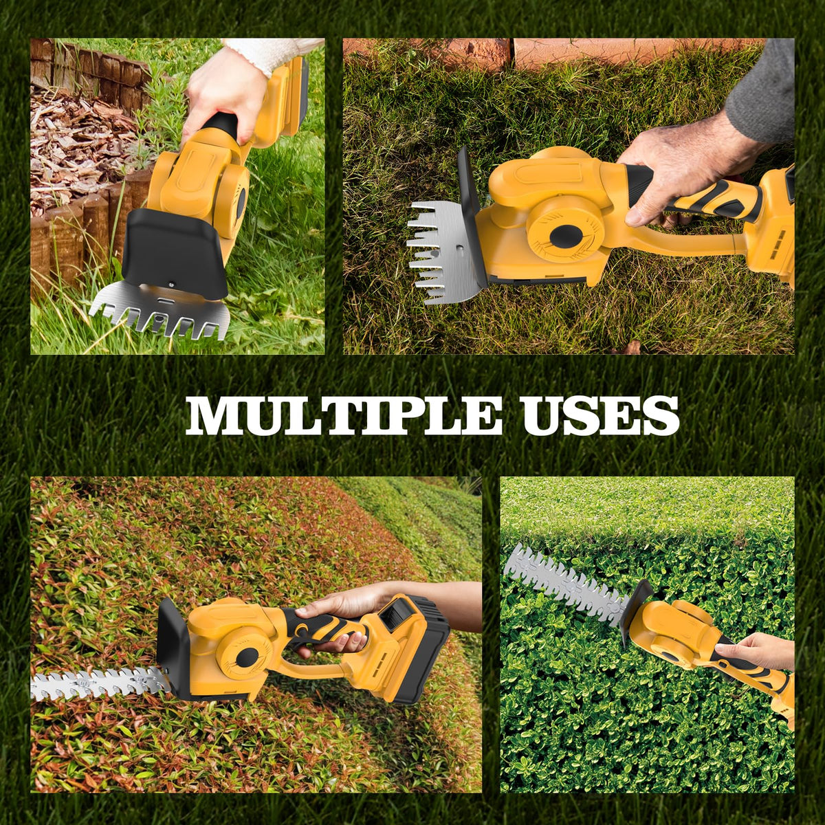 BellaDimora ergonomic one-handed grip supports comfortable trimming sessions.