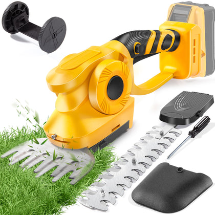 BellaDimora hedge trimmer with compact design for easy reach and versatile yard trimming.