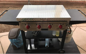 Ideal for outdoor cookouts, tailgates, and camping meals.
